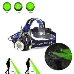 SunPro Green LED Headlamp