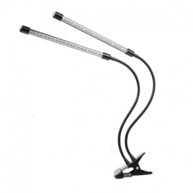 Iluminación LED doméstica con pinza y temporizador, 20W