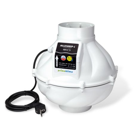 Ventilateur Prima Klima Whisperblower PK125 MES, 460 m3/h