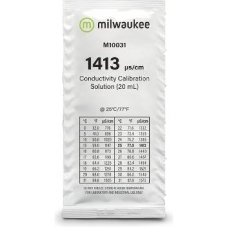 Soluzione di calibrazione Milwaukee 1,413 EC - 20ml