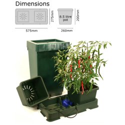 Autopot Easy2grow Kit z 2 doniczkami i zbiornikiem 47L