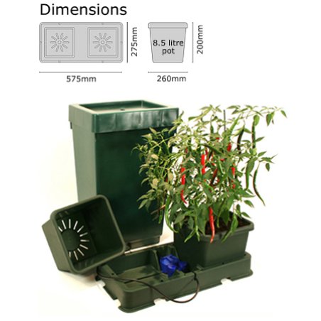 Autopot Easy2grow Kit mit 2 Behältern und 47L Wassertank