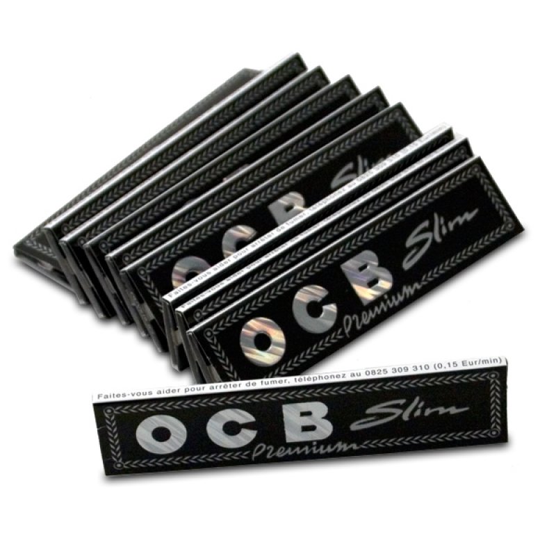 Blättchen OCB Black SLIM, 32 Stück pro Packung