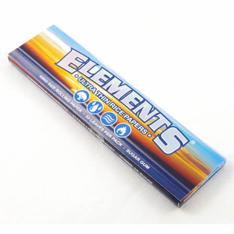 Papirići ELEMENTS King Size, 33 kom u pakiranju