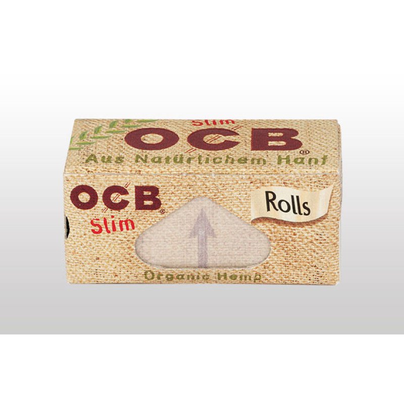 Vloeitjes op rol OCB Organic Hemp Rolls, 4m