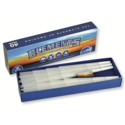 Rijstpapieren hulzen Elements Cones King Size, 40 st.