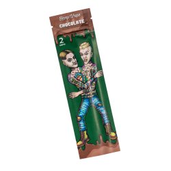 Lion Rolling Circus Hemp Wrap - chocolade, 2 st. | doos 25 st.