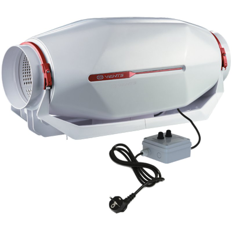Ventilador Vents STREAM 100/125, insonorizado con motor EC