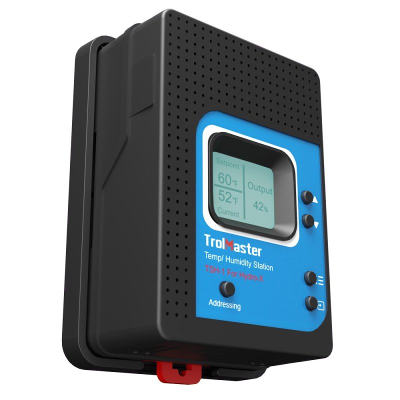 TrolMaster Temp/Humidity Station zur Steuerung von Luftbefeuchtern und Luftentfeuchtern 0-10V