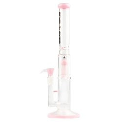 Glazen bong Grace Glass Limited Edition Pink Barrel Bong, roze, 42cm