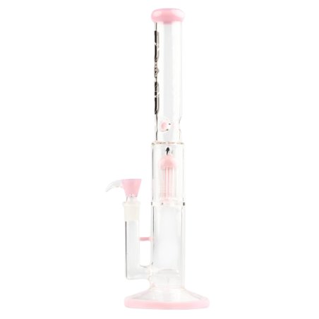 Стъклен бонг Grace Glass Limited Edition Pink Barrel Bong, розов, 42 см