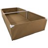 CALI BEDS maat M - verhoogd textielen kweekbed 90x180x45cm