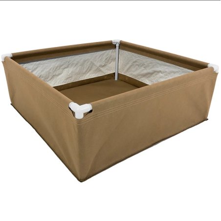 CALI BEDS mărimea XL - strat înălțat textil pentru cultivare 120x120x45cm