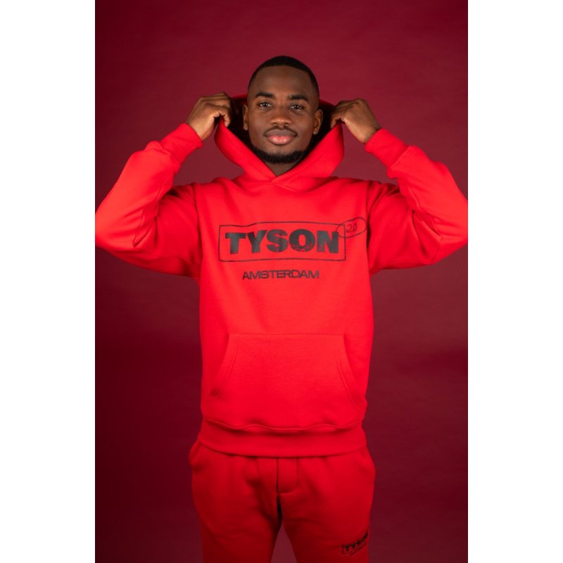 Tyson 2,0 Суитшърт червен размер M