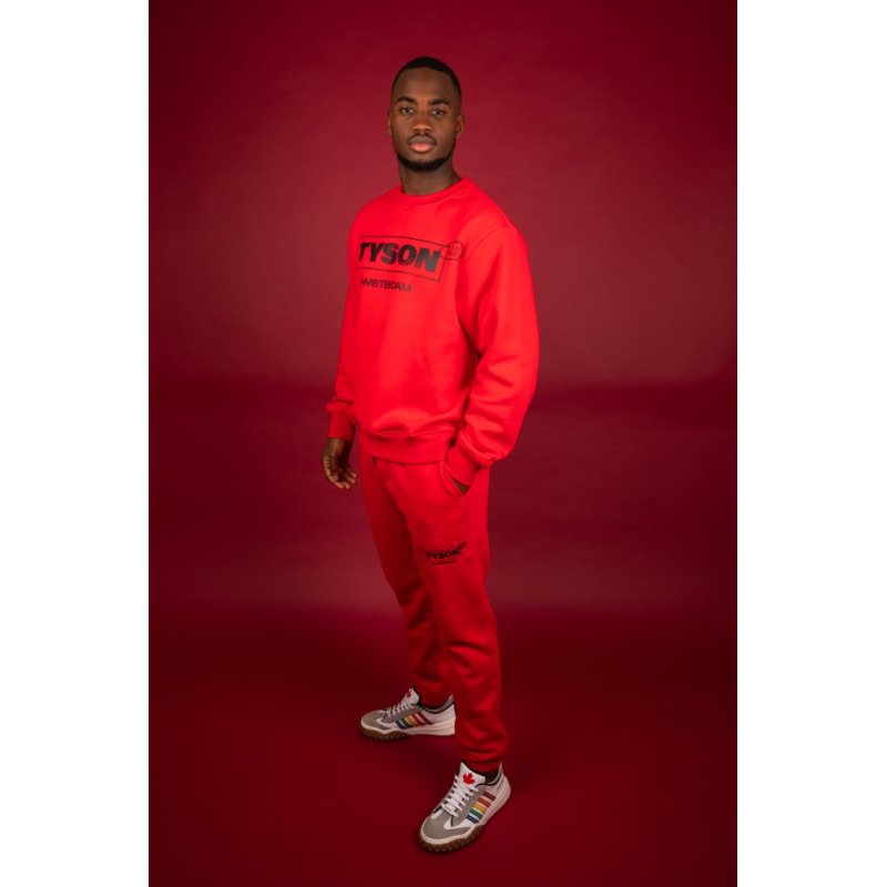 Tyson 2,0 Jogginghose, rot Gr. XXL