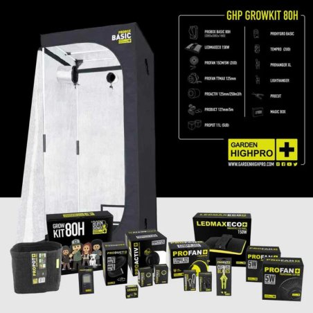 GARDEN HIGH PRO GROWKIT80H - Kit cultivo 80x80x180cm