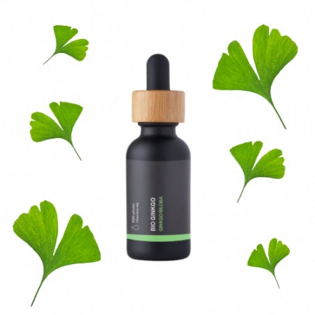 BIO Ginkgo - 100% natürliches infundiertes Öl (10 ml)