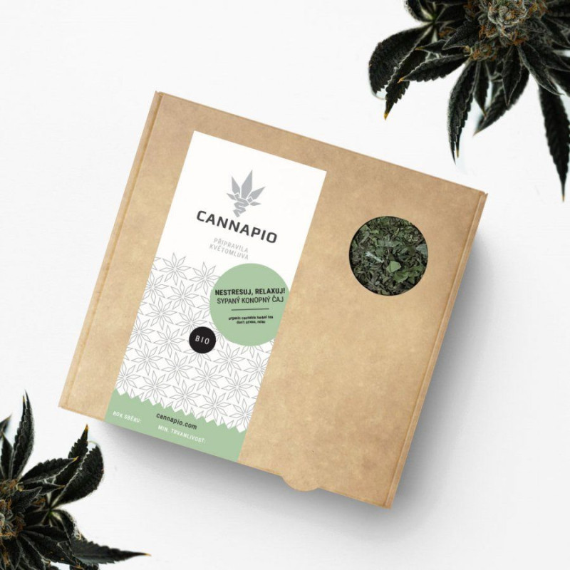 ¡No te estreses, relájate! - té de cáñamo a granel