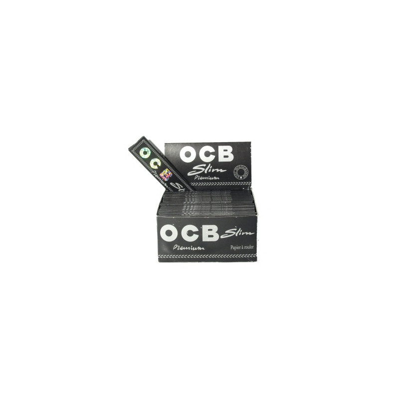 Papiri OCB Black SLIM 32ks - kutija 50ks
