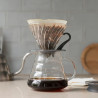 Hario filtre de hârtie V60-03 (100 buc.) nealbite