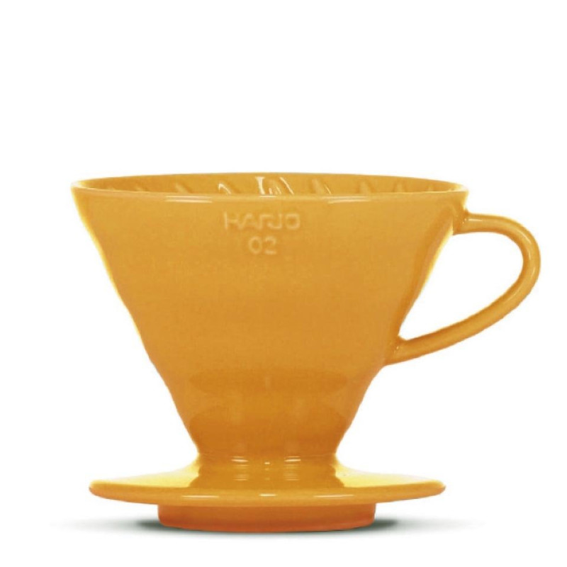 Hario Dripper V60-02 Keramik orange + 40 Filter