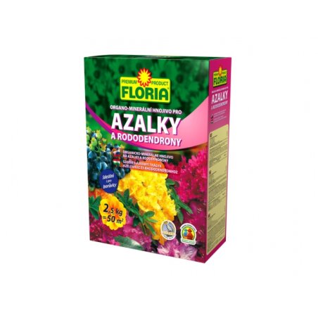 Floria Organo - minerální hnojivo Rododendron a azalka 2,5kg