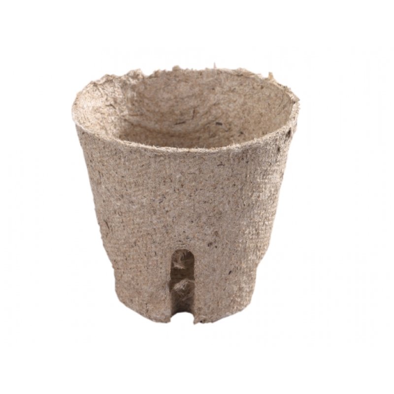 Pot en tourbe diamètre 6cm avec encoche