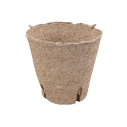 Torftopf Durchmesser 8 cm mit Einkerbung