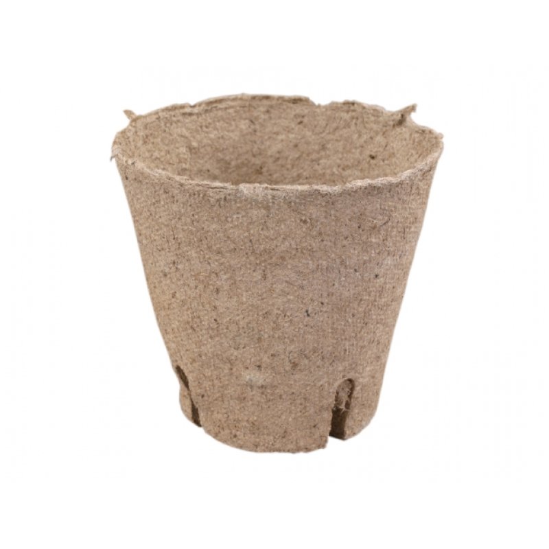 Turfpot diameter 8cm - met inkeping