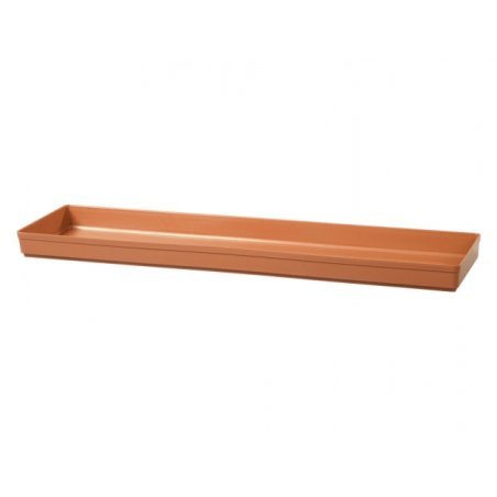 Onderschaal voor balkonbak GLORIA 60cm - terracotta