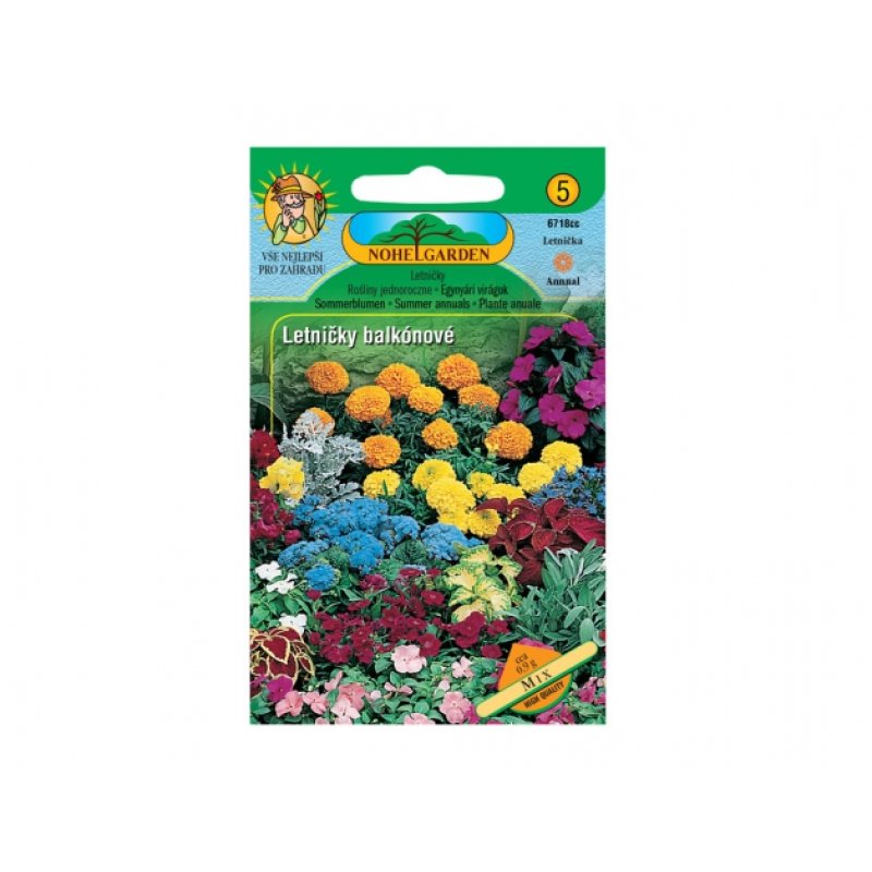Fleurs annuelles pour balcon Mélange