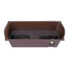 Jardinière à réserve d'eau à mèche FLORA 50cm - marron