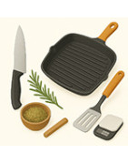 Kitchen essentials and cooking